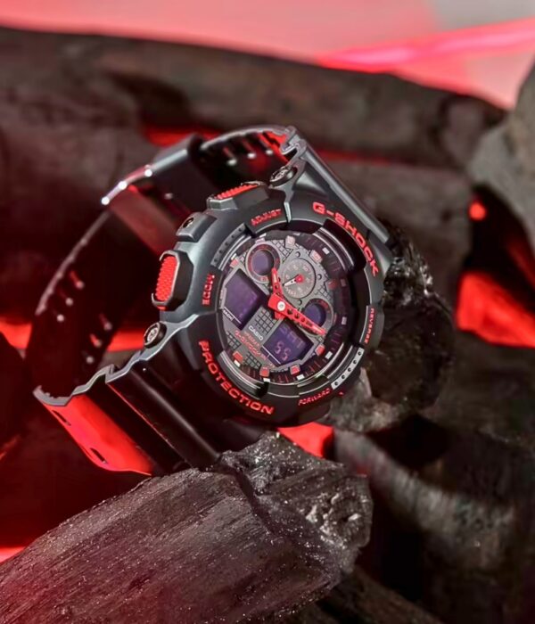 Hình ảnh Đồng Hồ Casio G-Shock Nam GA-100BNR-1ADR