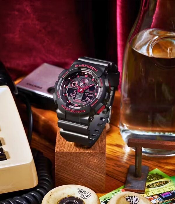 Hình ảnh Đồng Hồ Casio G-Shock Nam GA-100BNR-1ADR