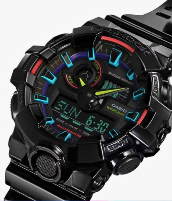 Hình ảnh Đồng Hồ Casio G-Shock Nam GA-700RGB-1ADR