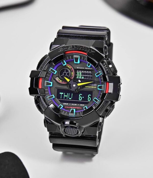 Hình ảnh Đồng Hồ Casio G-Shock Nam GA-700RGB-1ADR
