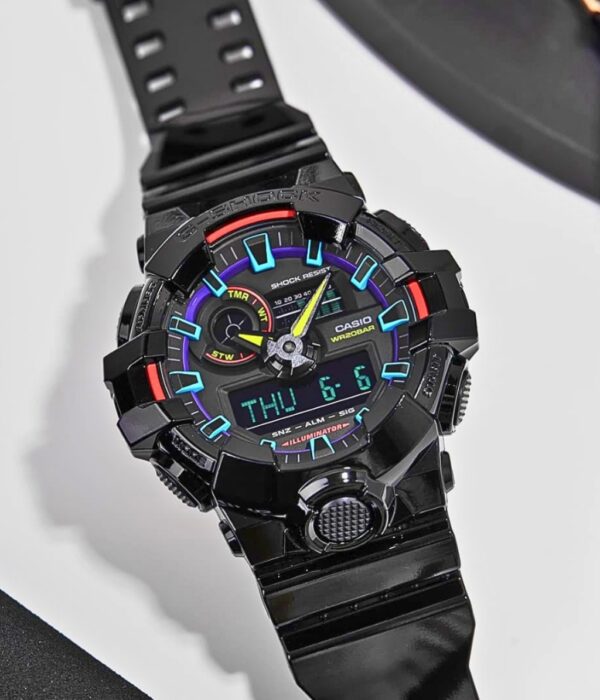 Hình ảnh Đồng Hồ Casio G-Shock Nam GA-700RGB-1ADR