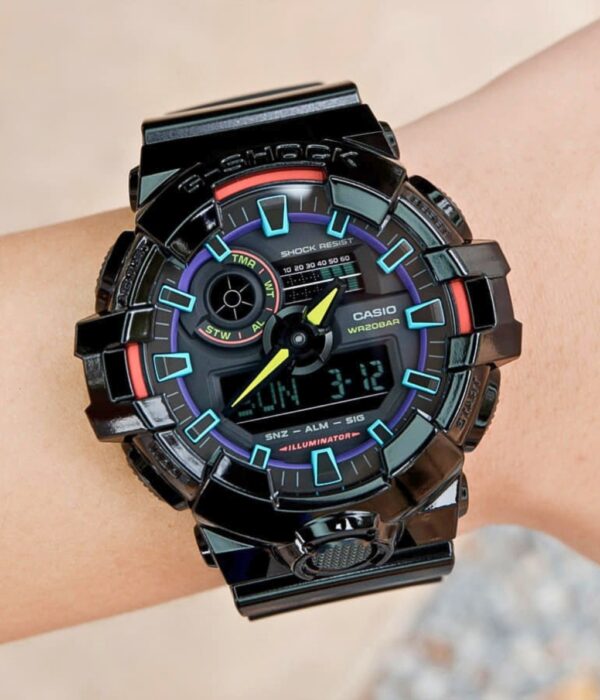 Hình ảnh Đồng Hồ Casio G-Shock Nam GA-700RGB-1ADR