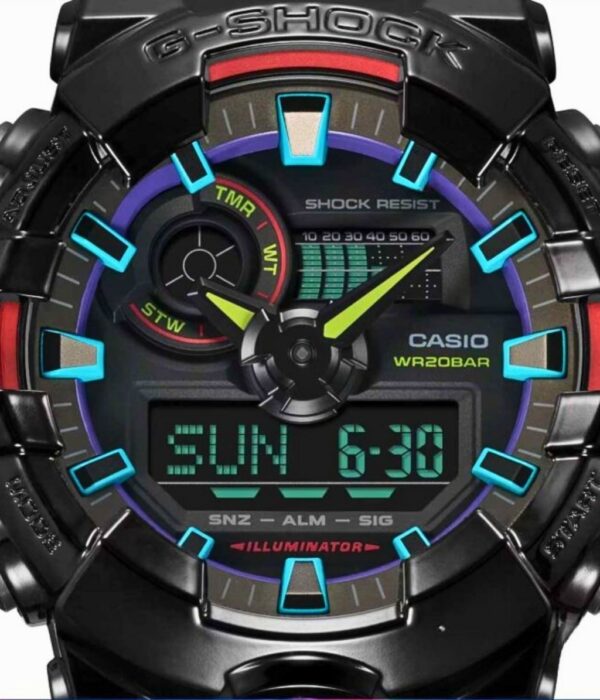 Hình ảnh Đồng Hồ Casio G-Shock Nam GA-700RGB-1ADR