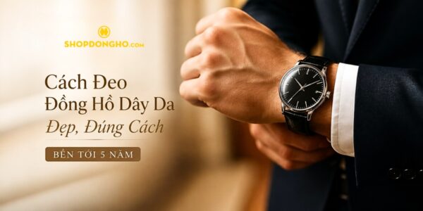 Cách Đeo Đồng Hồ Dây Da Đẹp, Đúng Cách Bền Tới 5 Năm 10