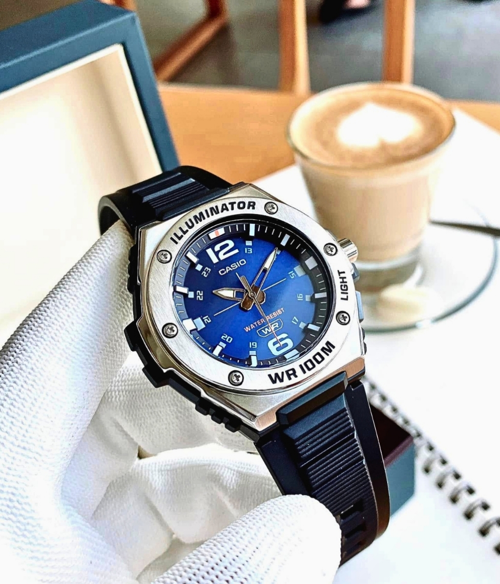 Hình ảnh Đồng Hồ Casio Nam MWA-100H-2AVDF