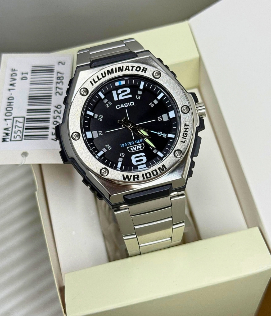 Hình ảnh Đồng Hồ Casio Nam MWA-100HD-1AVDF