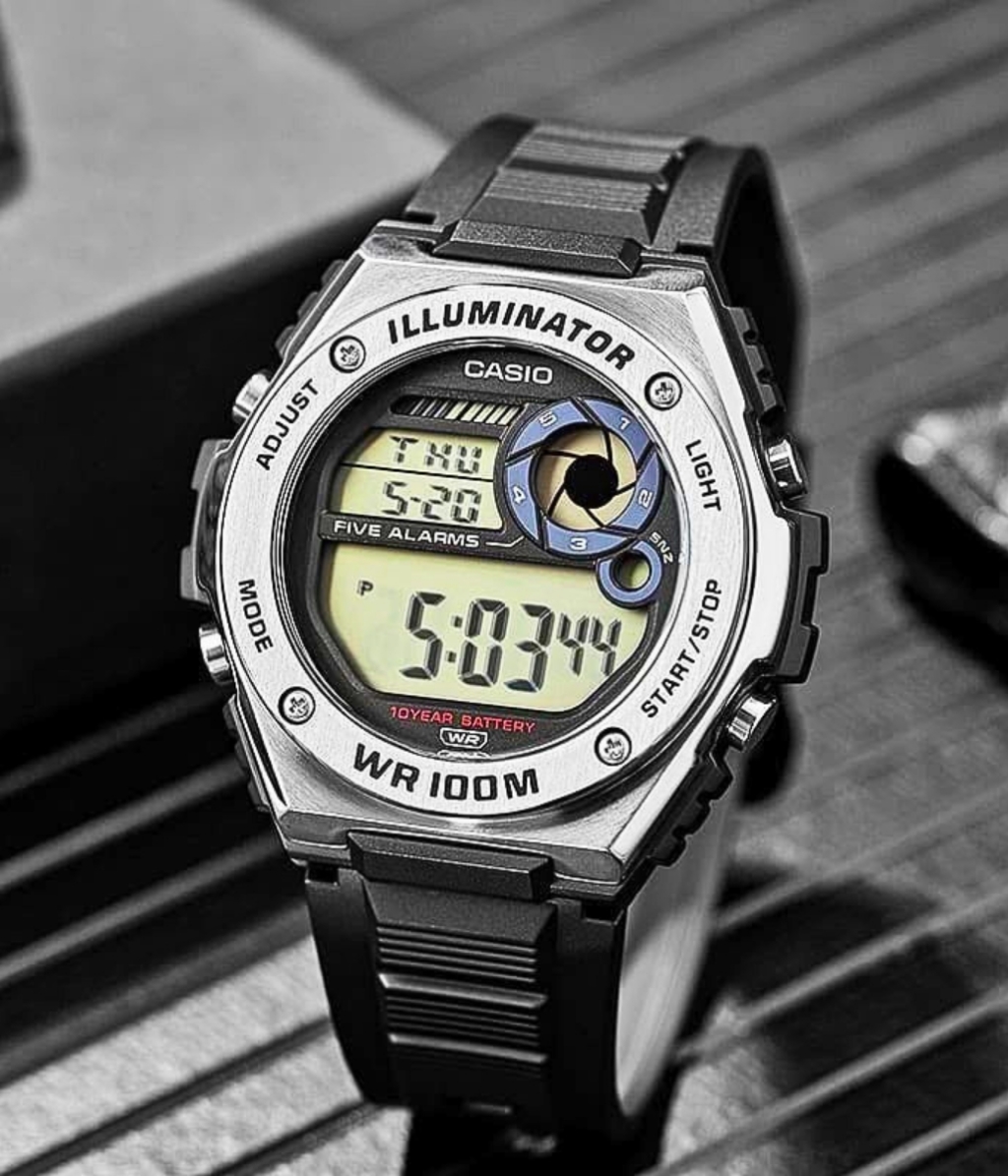 Hình ảnh Đồng Hồ Casio Nam MWD-100H-1AVDF