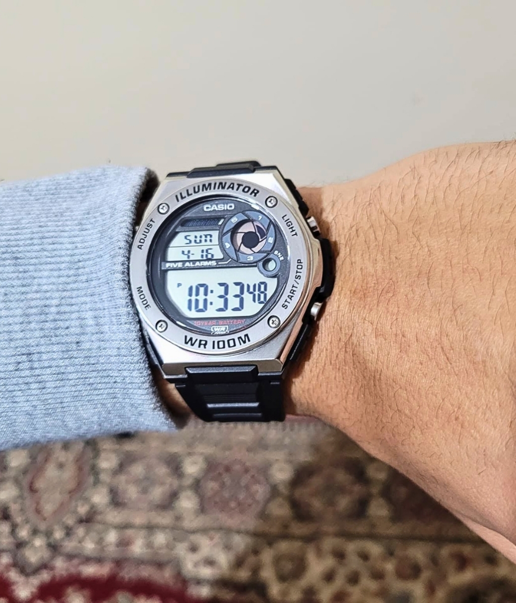 Hình ảnh Đồng Hồ Casio Nam MWD-100H-1AVDF