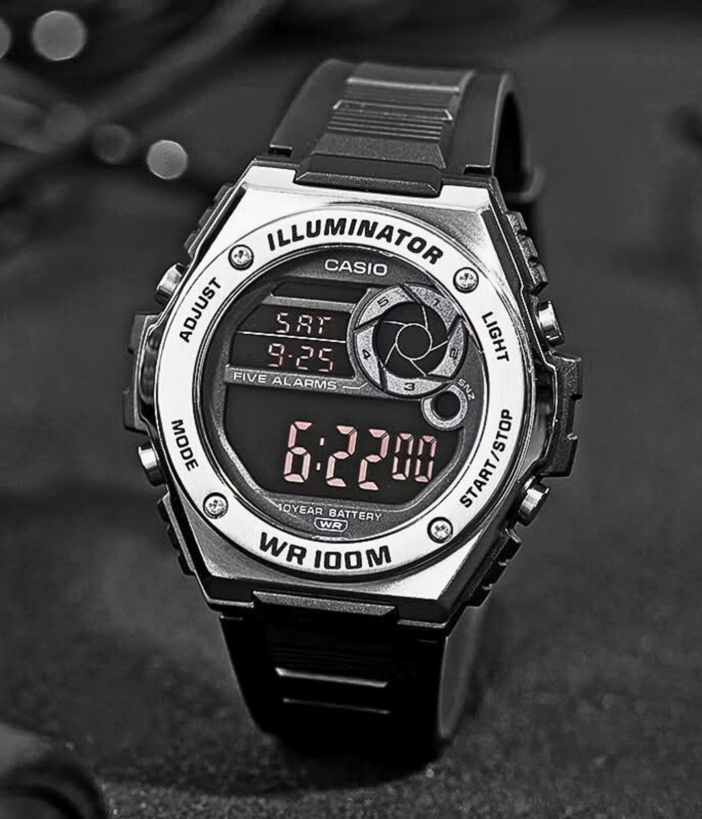 Hình ảnh Đồng Hồ Casio Nam MWD-100H-1BVDF