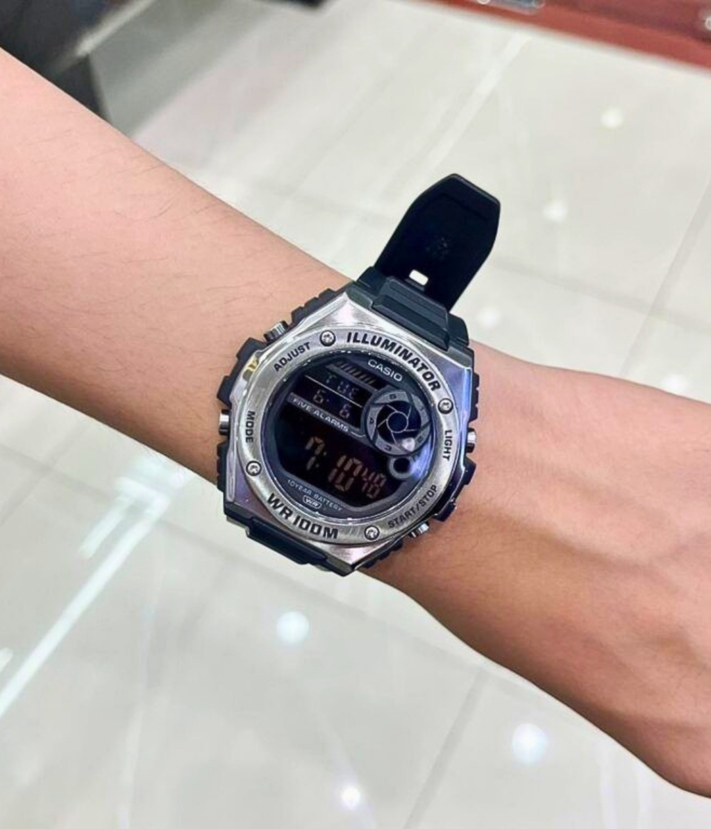 Hình ảnh Đồng Hồ Casio Nam MWD-100H-1BVDF
