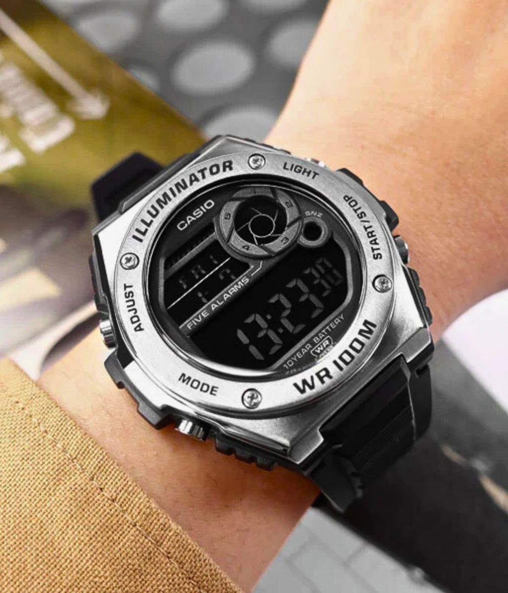 Hình ảnh Đồng Hồ Casio Nam MWD-100H-1BVDF
