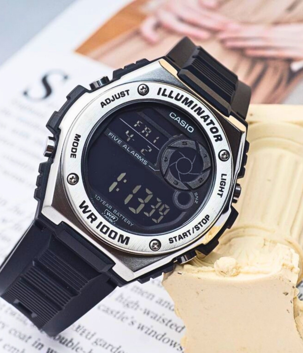 Hình ảnh Đồng Hồ Casio Nam MWD-100H-1BVDF