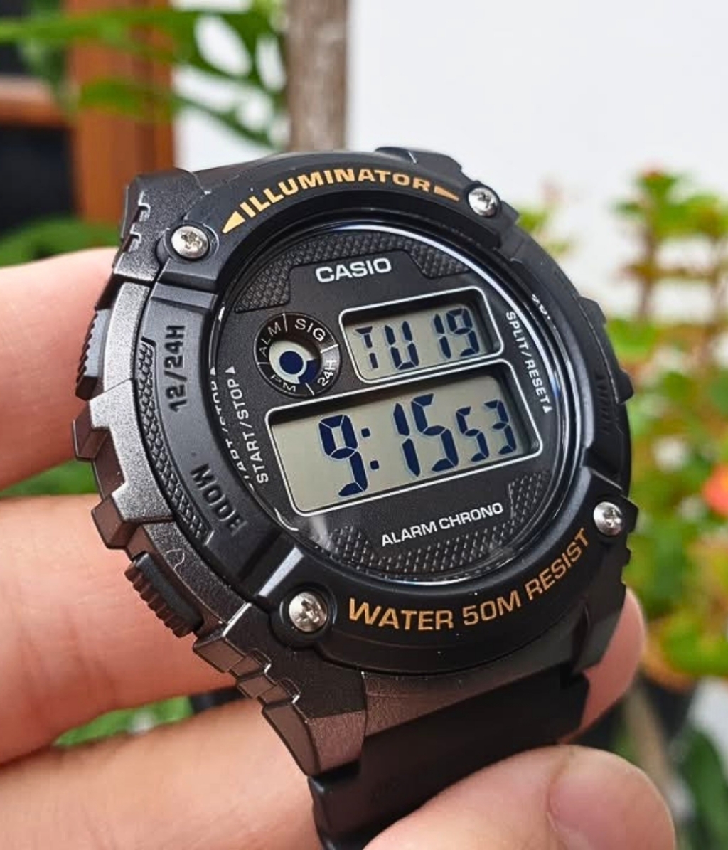 Hình ảnh Đồng Hồ Casio Nam W-216H-1BVDF