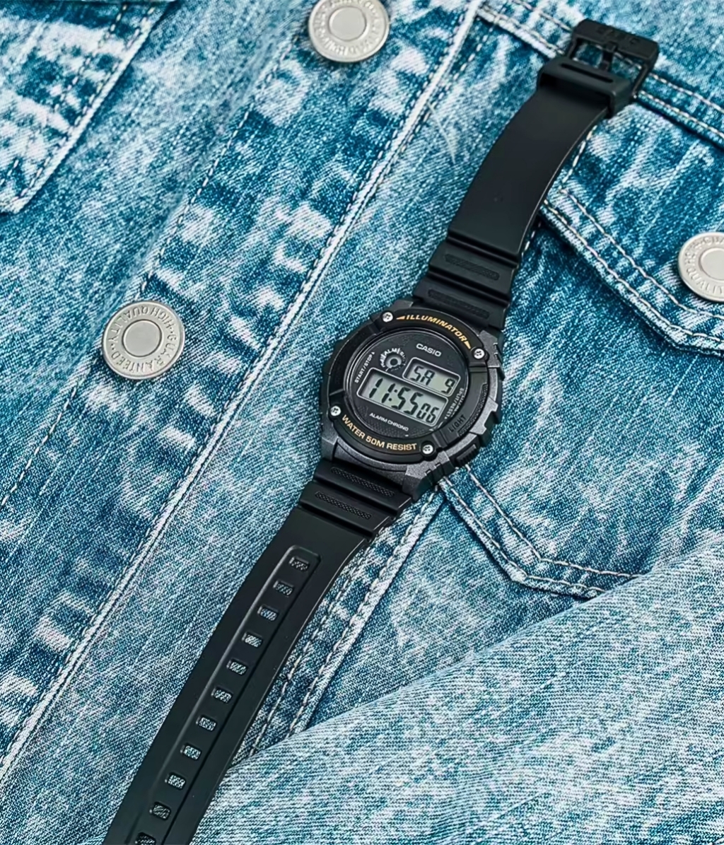 Hình ảnh Đồng Hồ Casio Nam W-216H-1BVDF