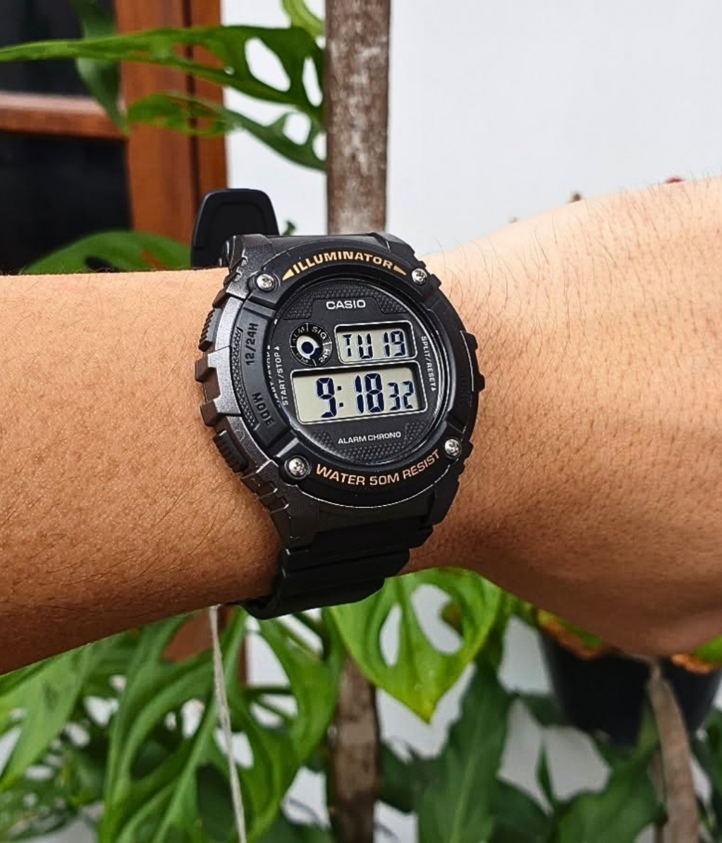 Hình ảnh Đồng Hồ Casio Nam W-216H-1BVDF