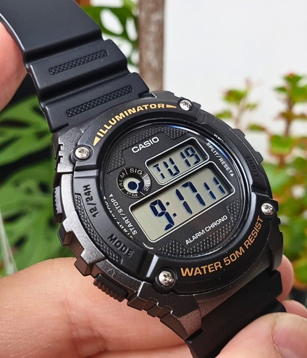 Hình ảnh Đồng Hồ Casio Nam W-216H-1BVDF