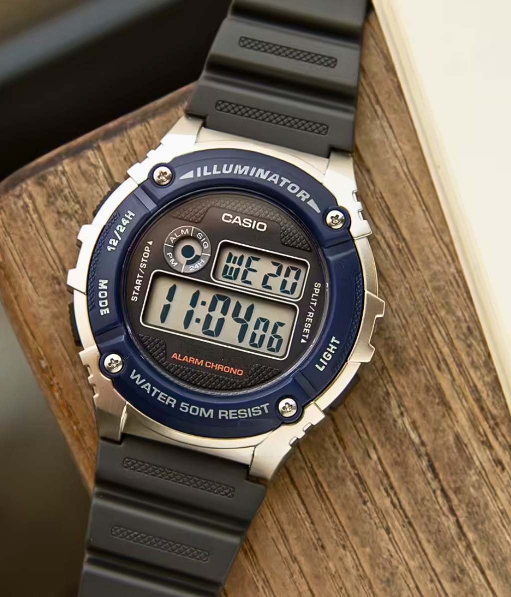 Hình ảnh Đồng Hồ Casio Nam W-216H-2AVDF