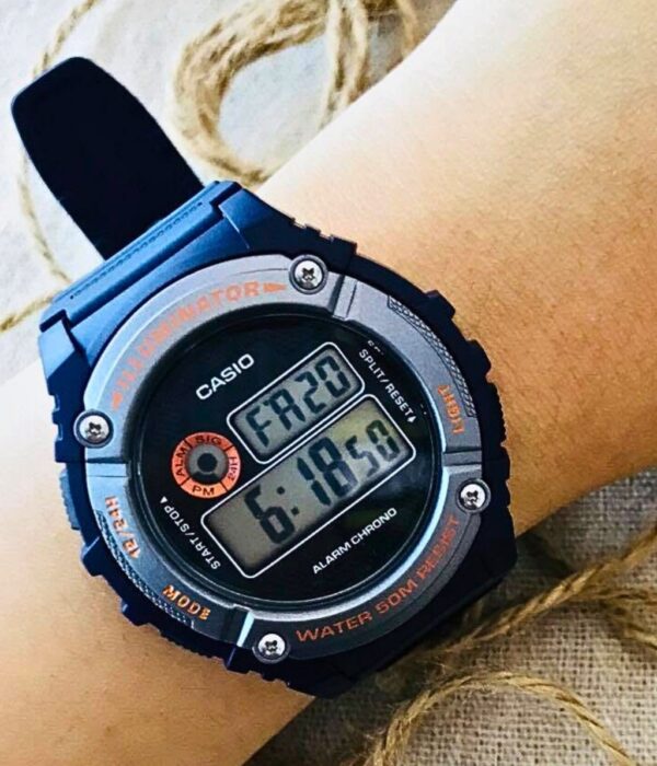 Hình ảnh Đồng Hồ Casio Nam W-216H-2BVDF