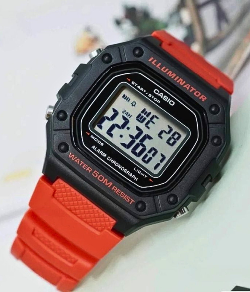 Hình ảnh Đồng Hồ Casio Nam W-218H-4B2VDF