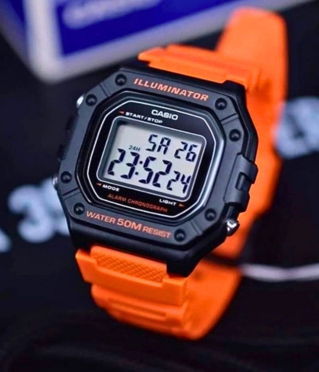 Hình ảnh Đồng Hồ Casio Nam W-218H-4B2VDF