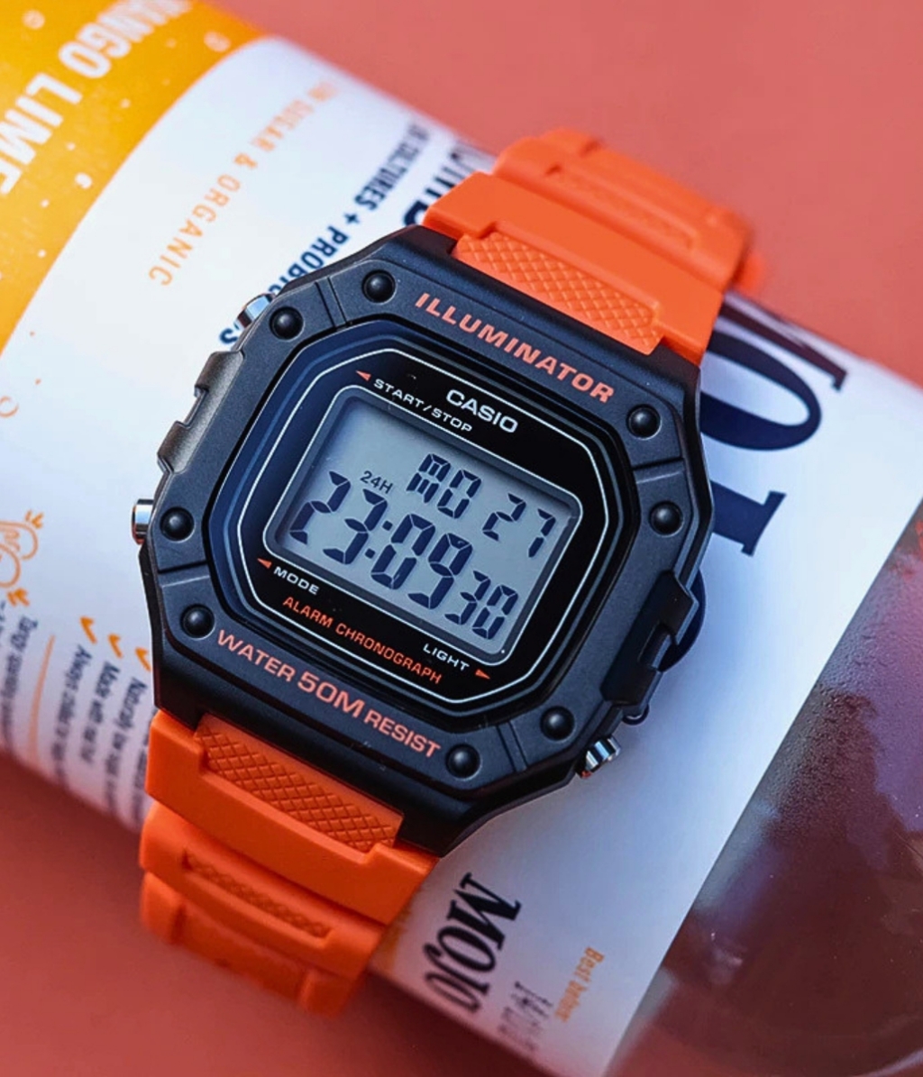 Hình ảnh Đồng Hồ Casio Nam W-218H-4B2VDF
