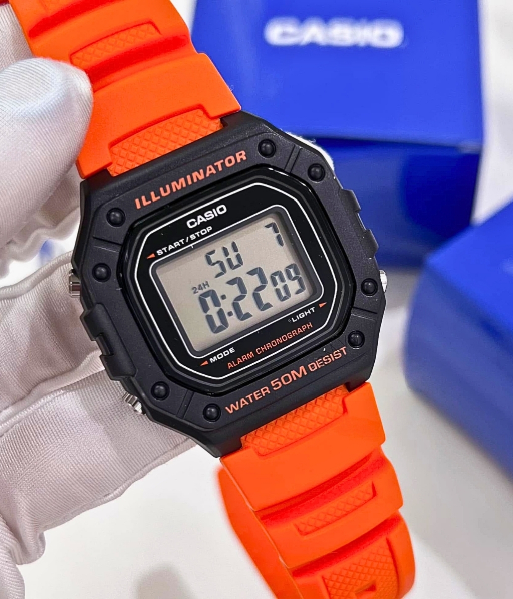 Hình ảnh Đồng Hồ Casio Nam W-218H-4B2VDF