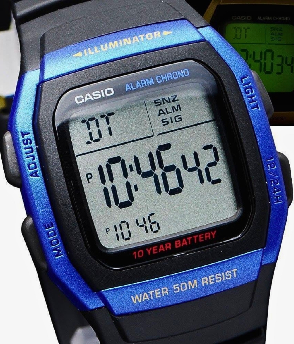 Hình ảnh Đồng Hồ Casio Nam W-96H-2AVDF
