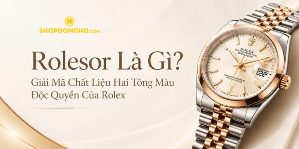 Rolesor Là Gì? Giải Mã Chất Liệu Hai Tông Màu Độc Quyền Của Rolex 3