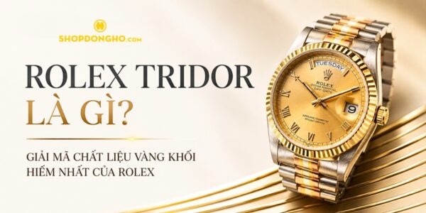 Rolex Tridor Là Gì? Giải Mã Chất Liệu Vàng Khối Hiếm Nhất Của Rolex 7