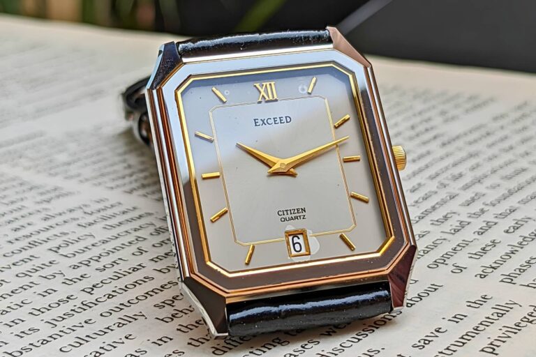 Thiết kế Citizen Exceed nam phong cách thanh lịch
