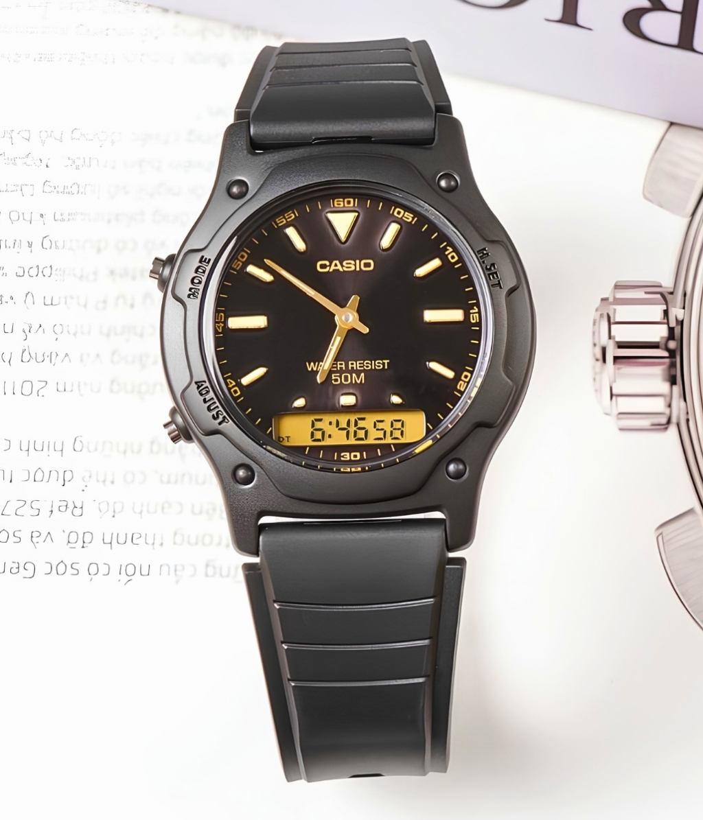 Hình ảnh Đồng Hồ Casio Nam AW-49HE-1AVDF