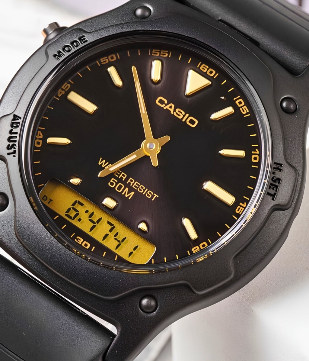 Hình ảnh Đồng Hồ Casio Nam AW-49HE-1AVDF