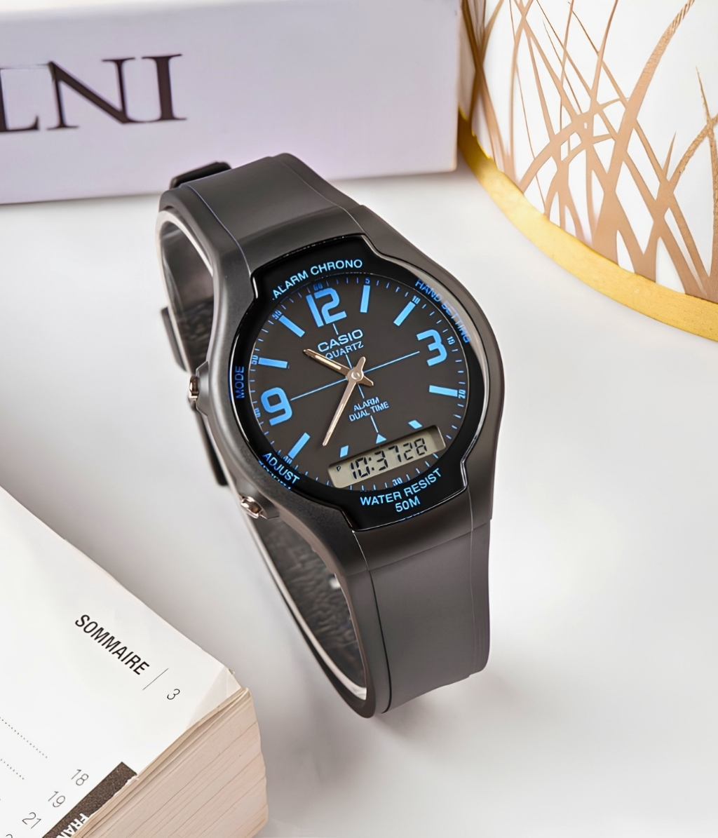 Hình ảnh Đồng Hồ Casio Nam AW-90H-2BVDF
