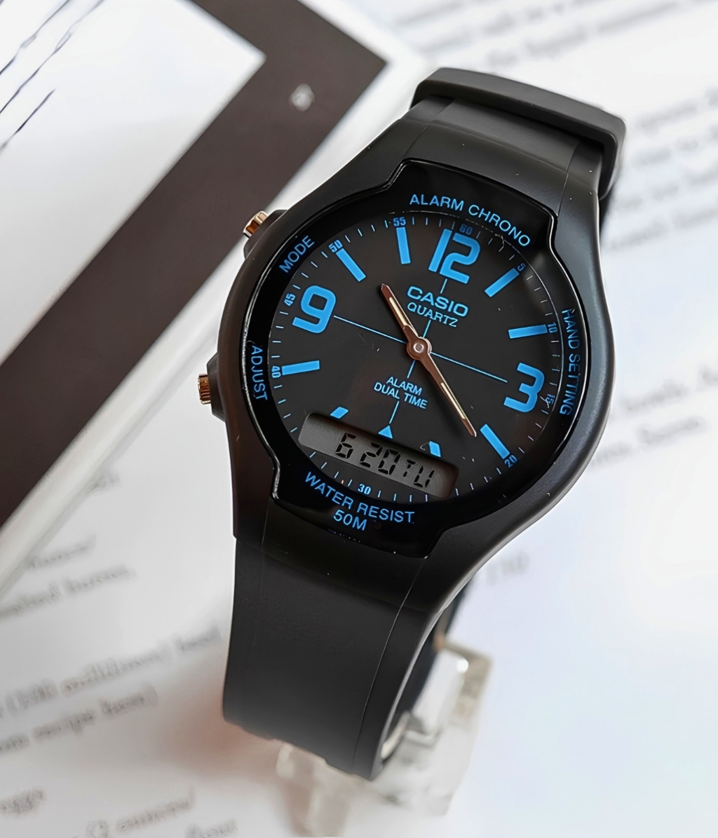 Hình ảnh Đồng Hồ Casio Nam AW-90H-2BVDF