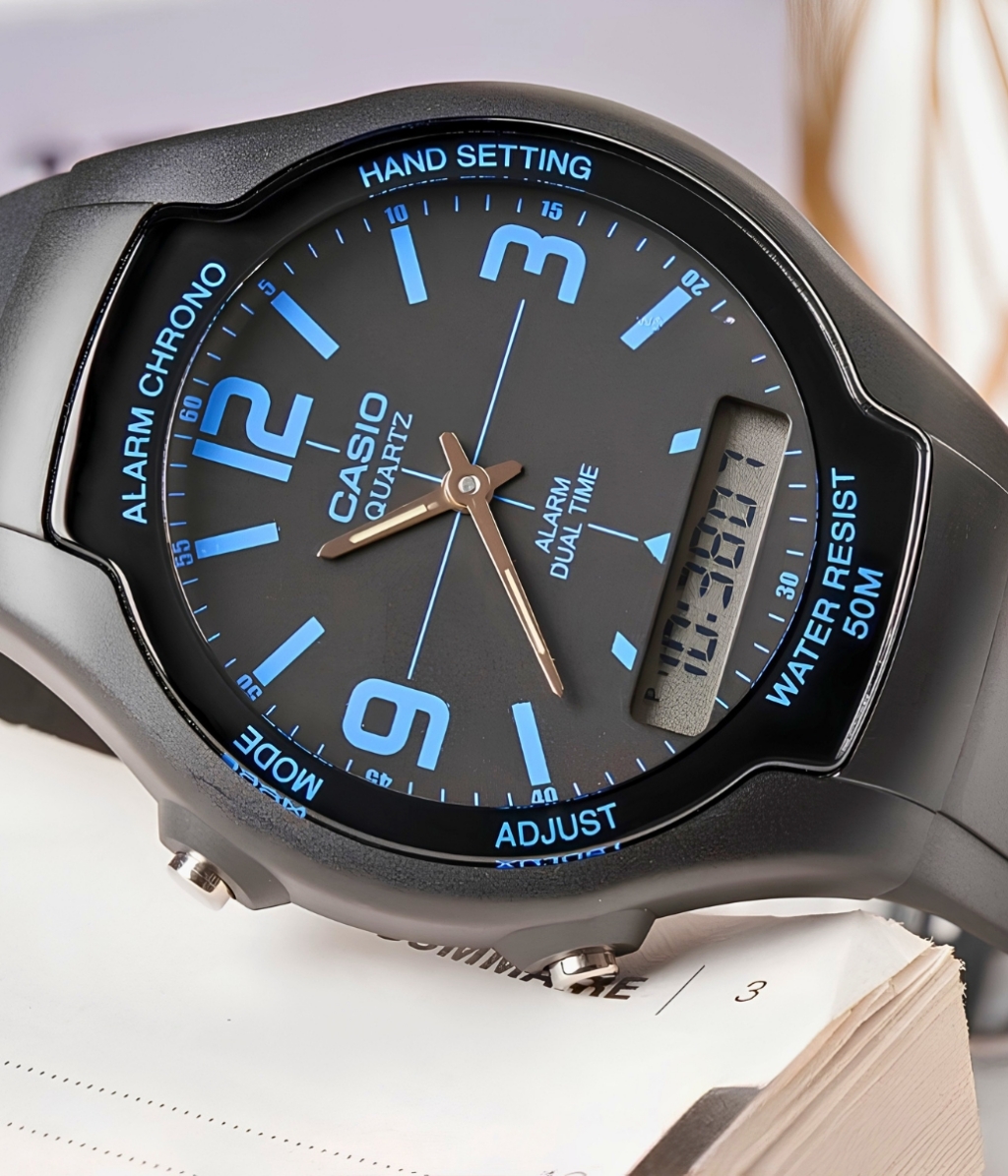 Hình ảnh Đồng Hồ Casio Nam AW-90H-2BVDF
