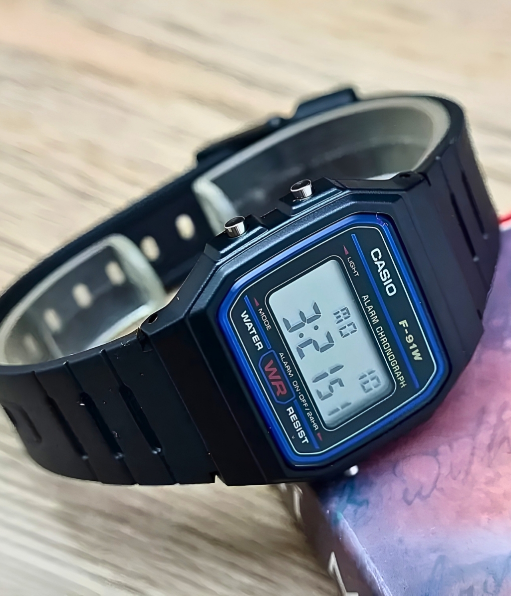 Hình ảnh Đồng Hồ Casio Nam F-91W-1HDG