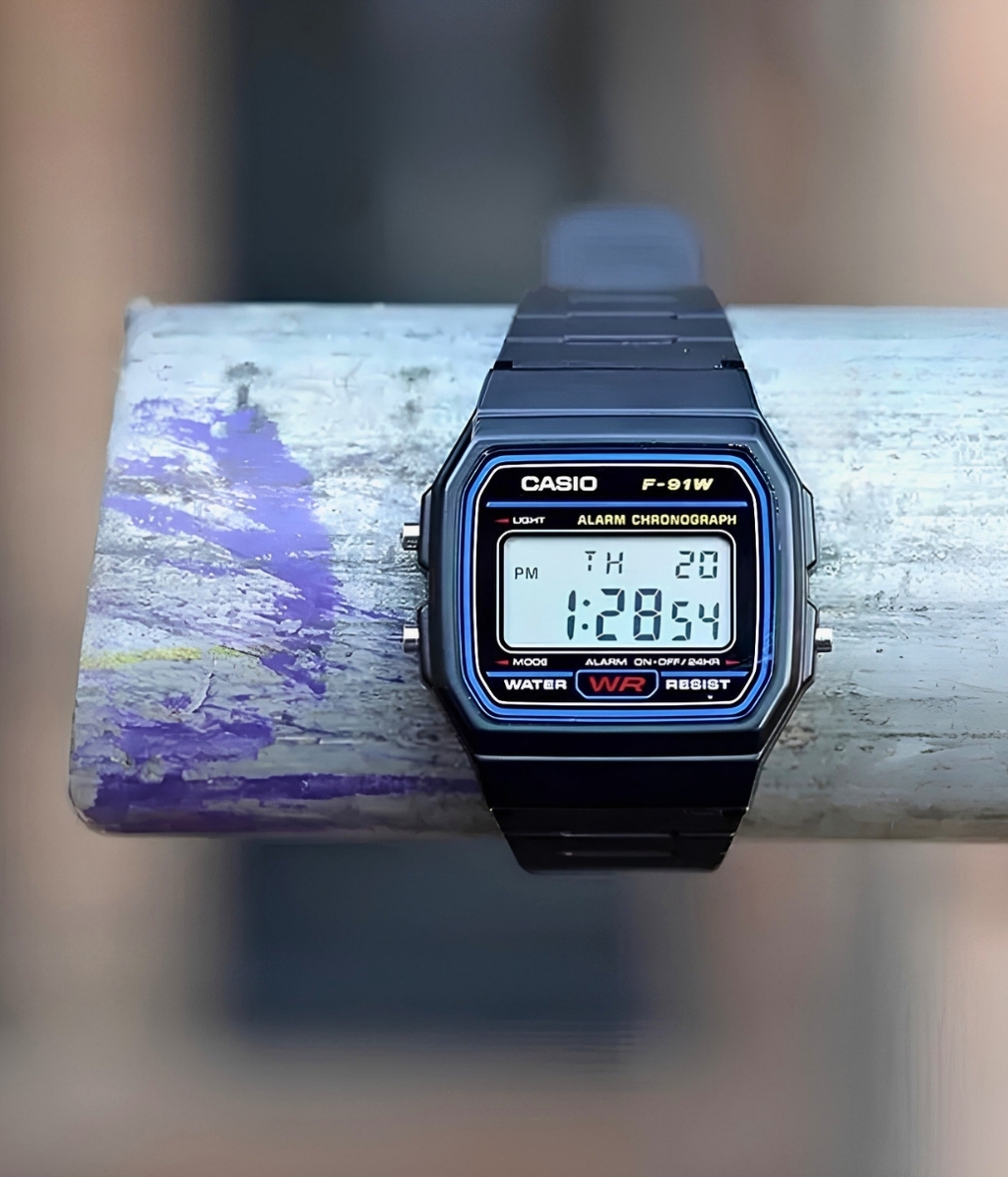 Hình ảnh Đồng Hồ Casio Nam F-91W-1HDG