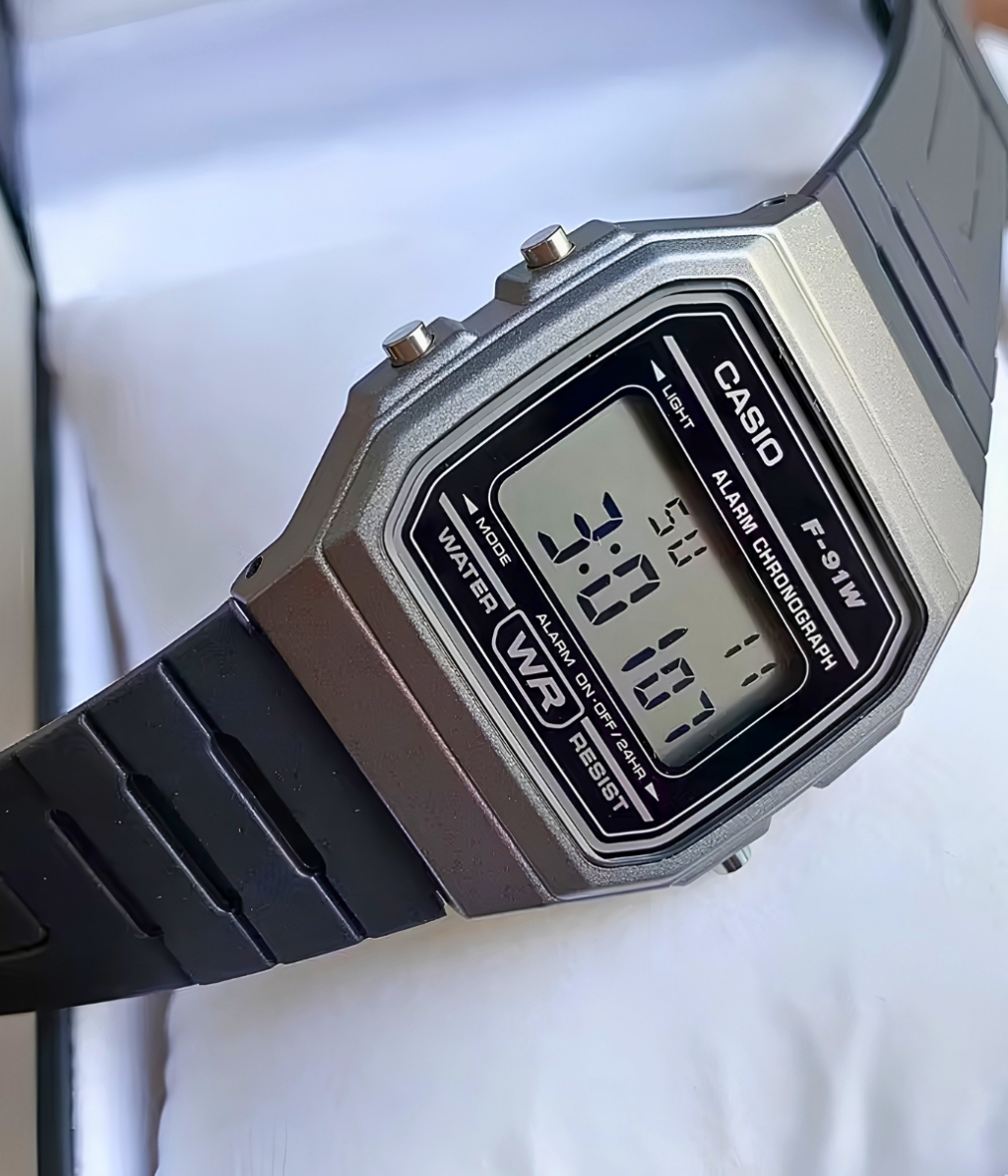 Hình ảnh Đồng Hồ Casio Nam F-91WM-1BDF