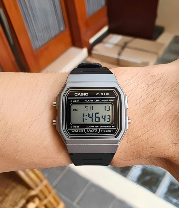 Hình ảnh Đồng Hồ Casio Nam F-91WM-1BDF