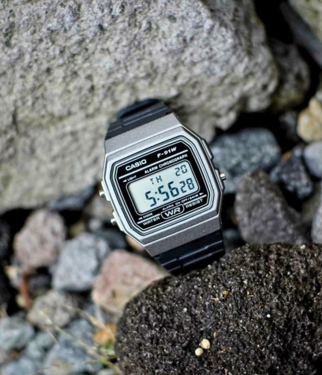 Hình ảnh Đồng Hồ Casio Nam F-91WM-1BDF