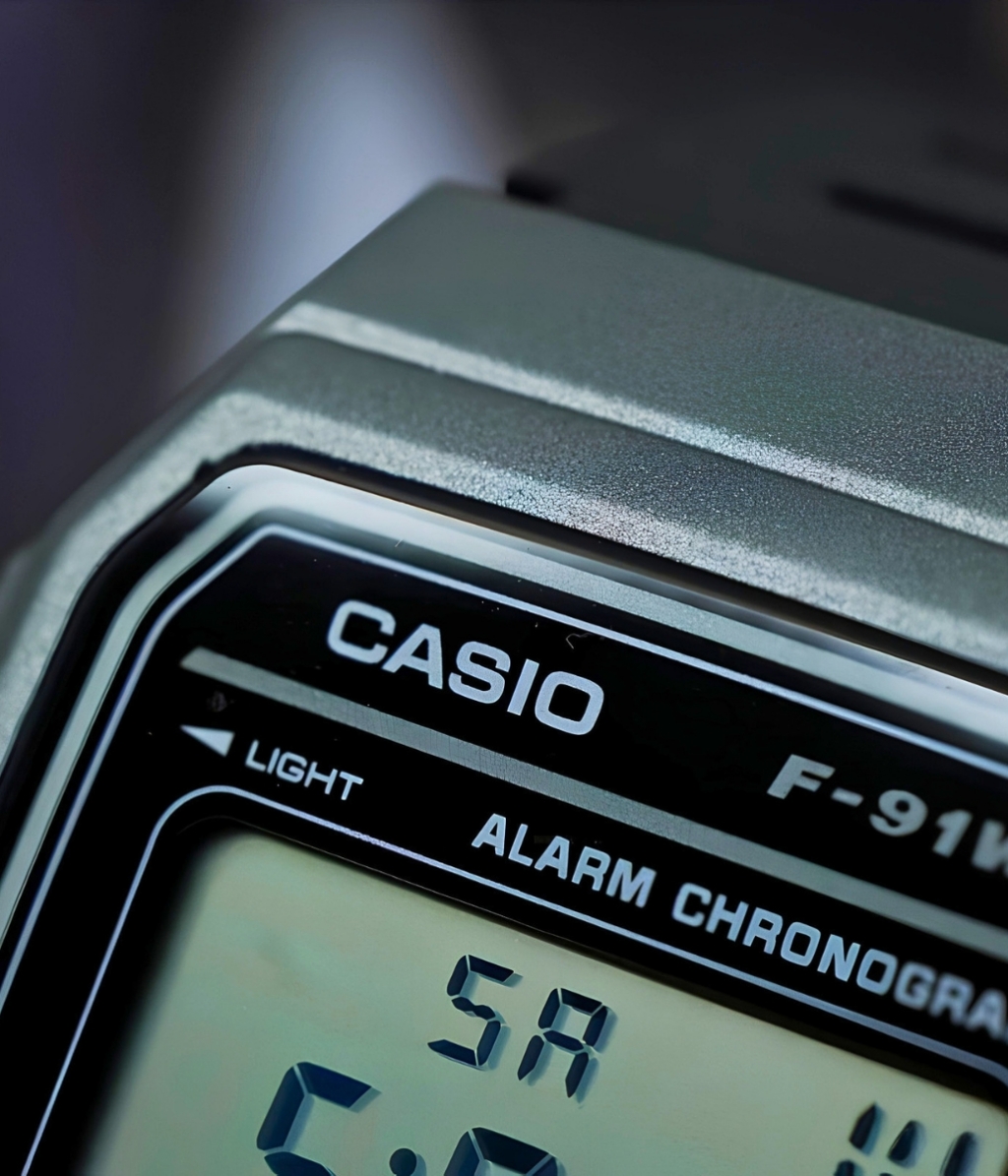 Hình ảnh Đồng Hồ Casio Nam F-91WM-1BDF
