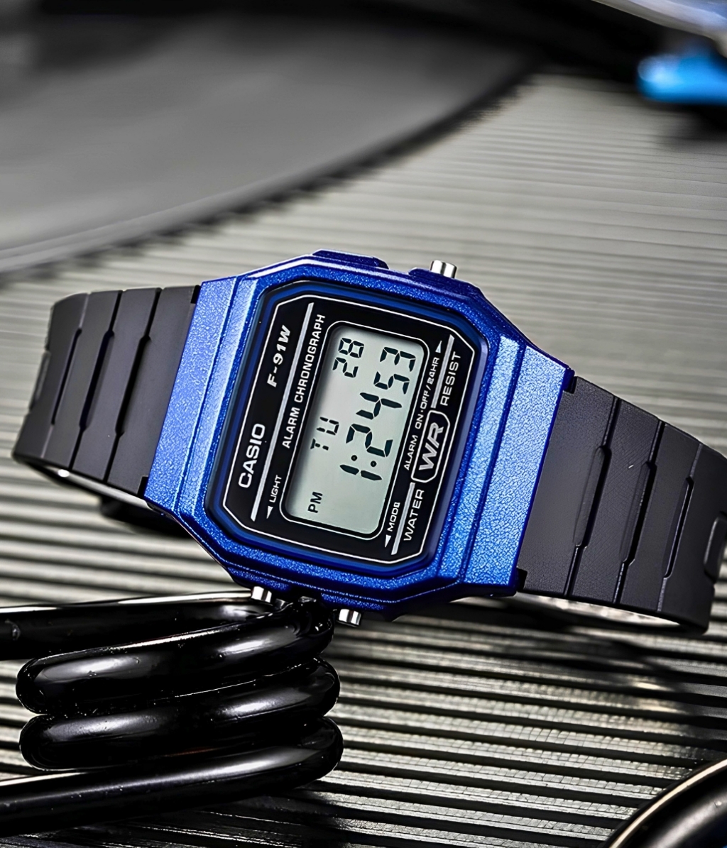 Hình ảnh Đồng Hồ Casio Nam F-91WM-2ADF