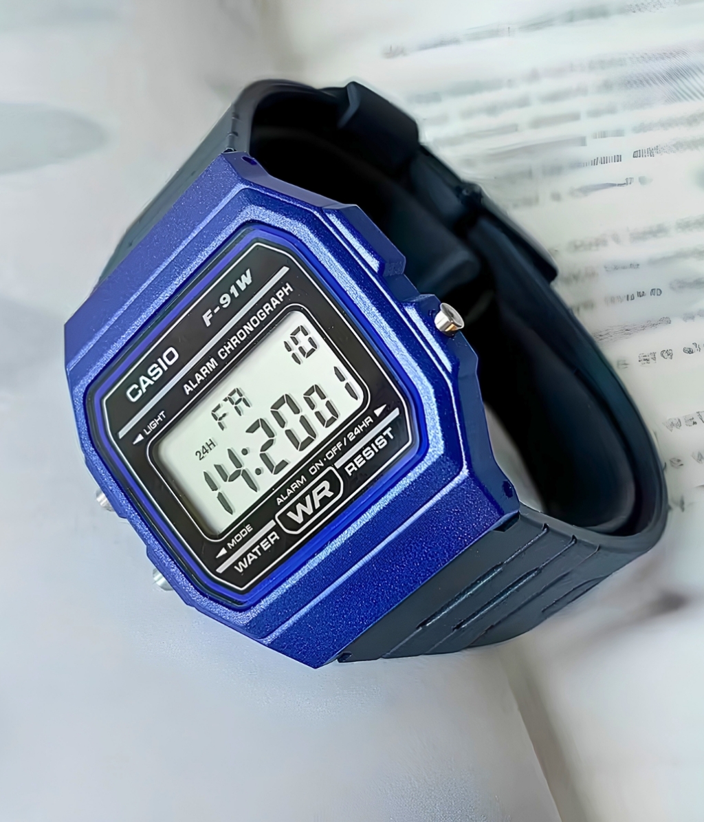 Hình ảnh Đồng Hồ Casio Nam F-91WM-2ADF