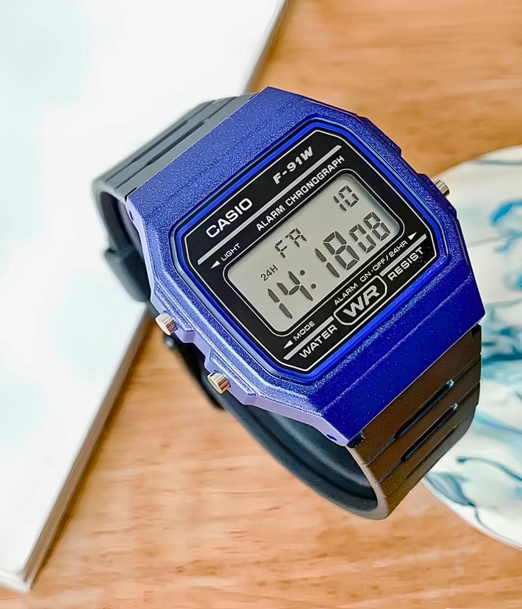 Hình ảnh Đồng Hồ Casio Nam F-91WM-2ADF