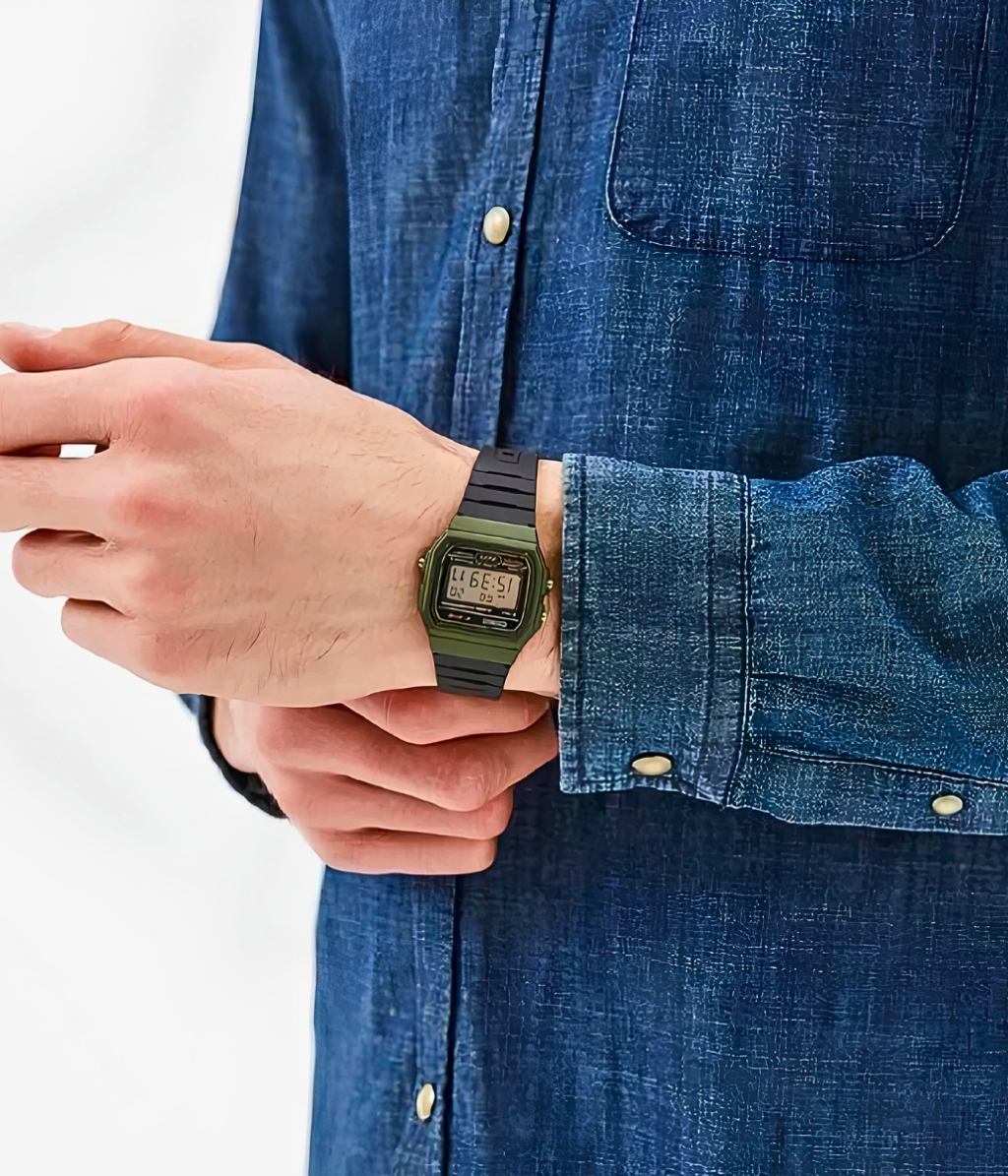 Hình ảnh Đồng Hồ Casio Nam F-91WM-3ADF