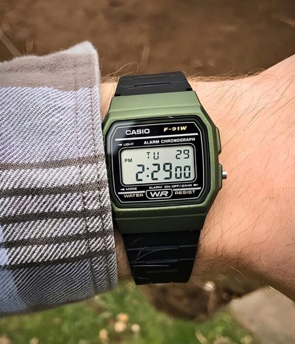 Hình ảnh Đồng Hồ Casio Nam F-91WM-3ADF
