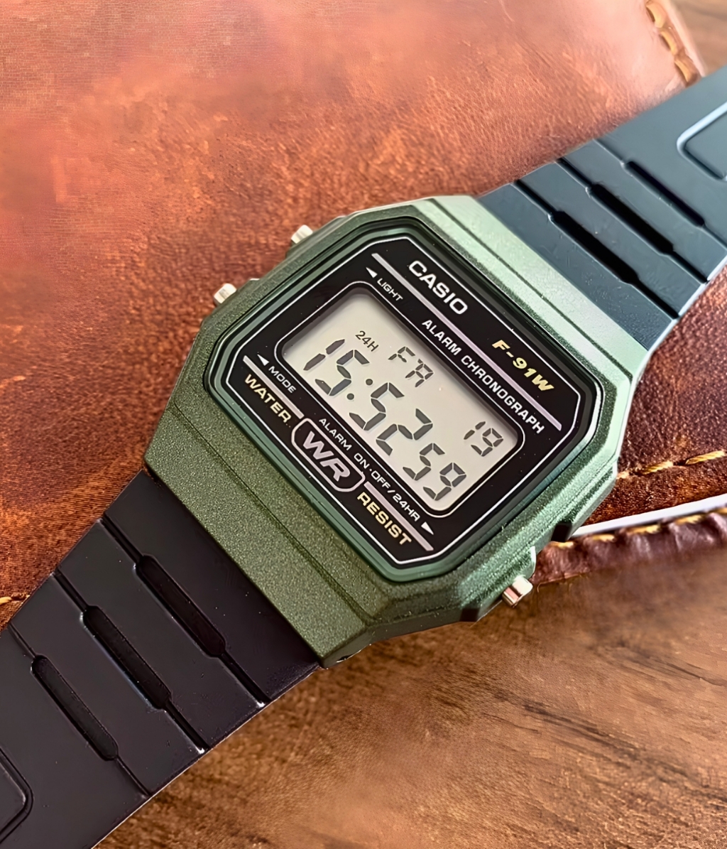 Hình ảnh Đồng Hồ Casio Nam F-91WM-3ADF