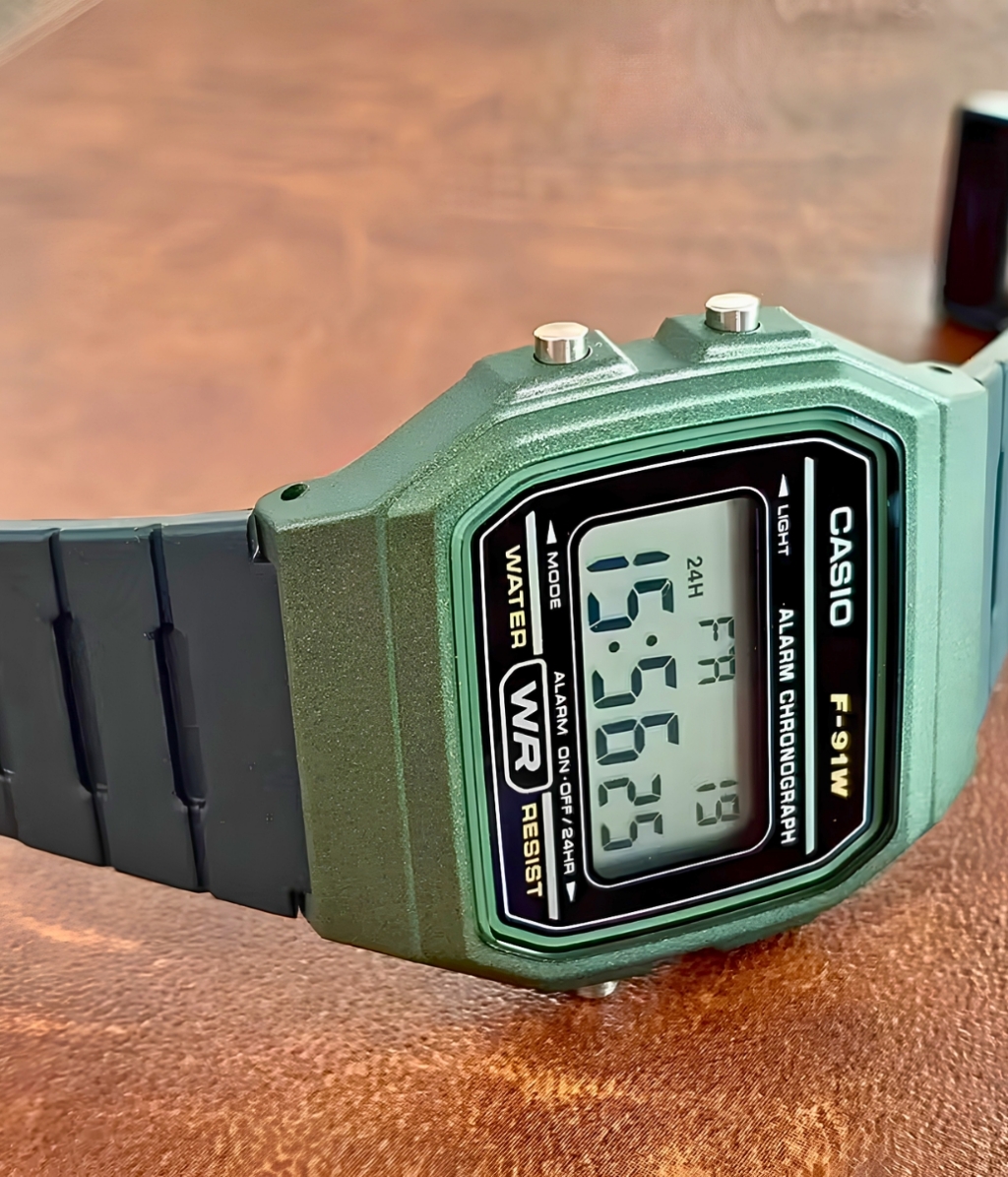 Hình ảnh Đồng Hồ Casio Nam F-91WM-3ADF