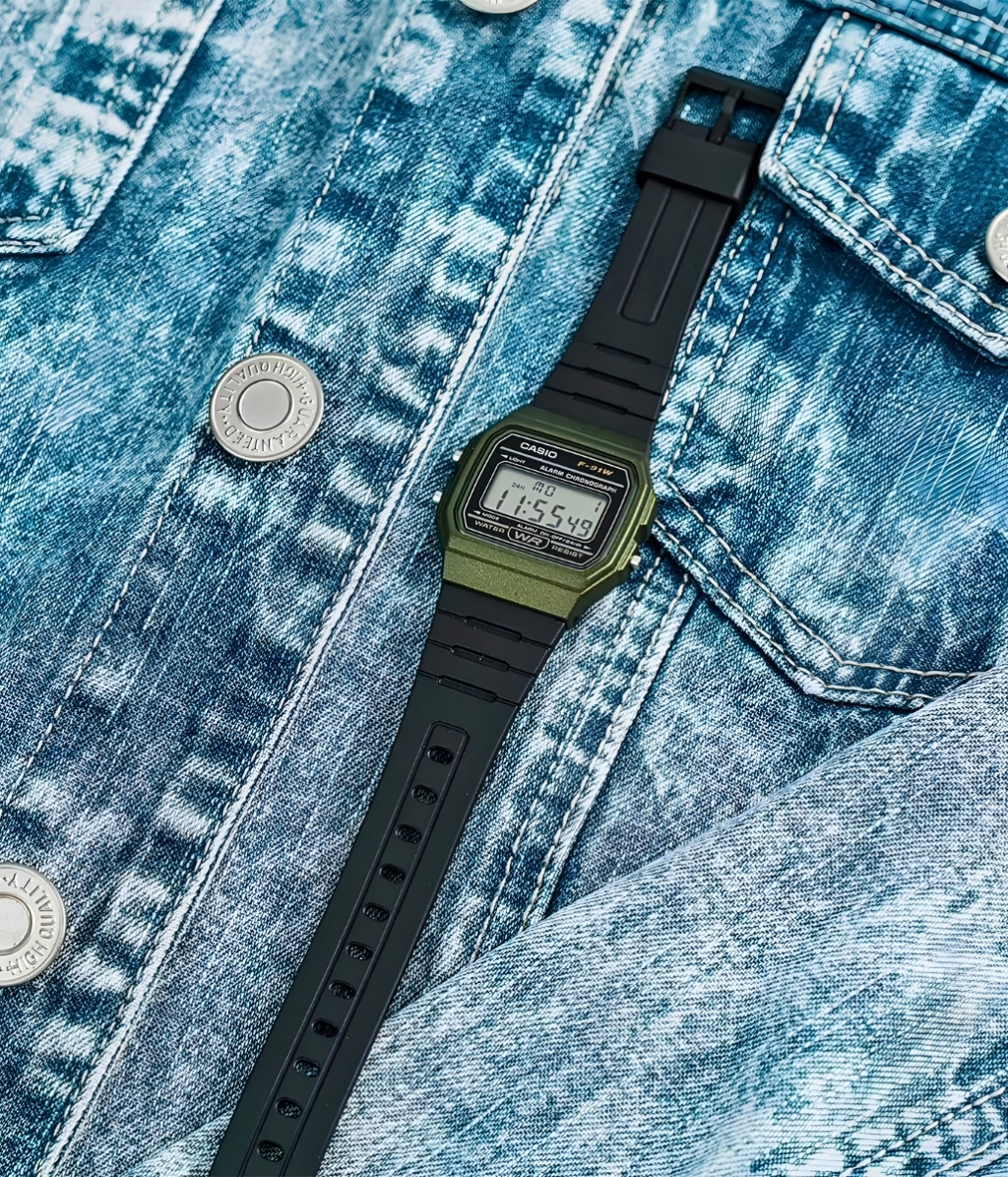 Hình ảnh Đồng Hồ Casio Nam F-91WM-3ADF