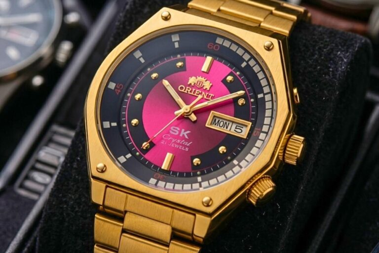 Đồng hồ Orient SK Crystal 21 Jewels mặt số nguyên bản